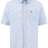 Fynch Hatton Short Sleeve Shirts Fynch Hatton - Premium Cotton Fern Print New Breeze Short Sleeve Shirt
