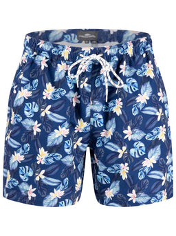 Fynch Hatton Shorts Fynch Hatton - Floral Print Navy Swimming Shorts