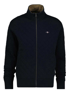 Gant Coats GANT - Navy Quilted Cord Collar Jacket
