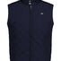 Gant Coats Gant - Navy Quilted Windcheater Gilet