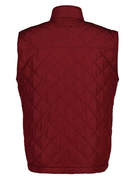 Gant Coats Gant - Red Quilted Windcheater Gilet