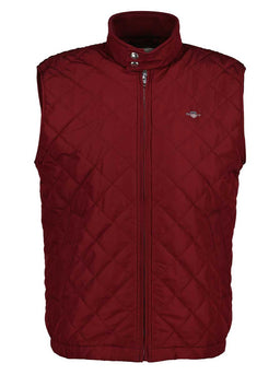 Gant Coats Gant - Red Quilted Windcheater Gilet