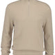 Gant Knitwear & Jumpers Gant - Cream Popcorn Weave 1/4 Zip Jumper