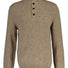 Gant Knitwear & Jumpers Gant - Dark Sand Nepps Knit Mock Neck Jumper