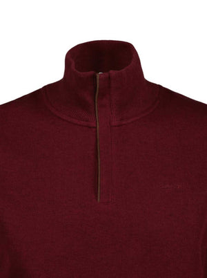 Gant Knitwear & Jumpers Gant - Sacker Rib Half Zip Sweater