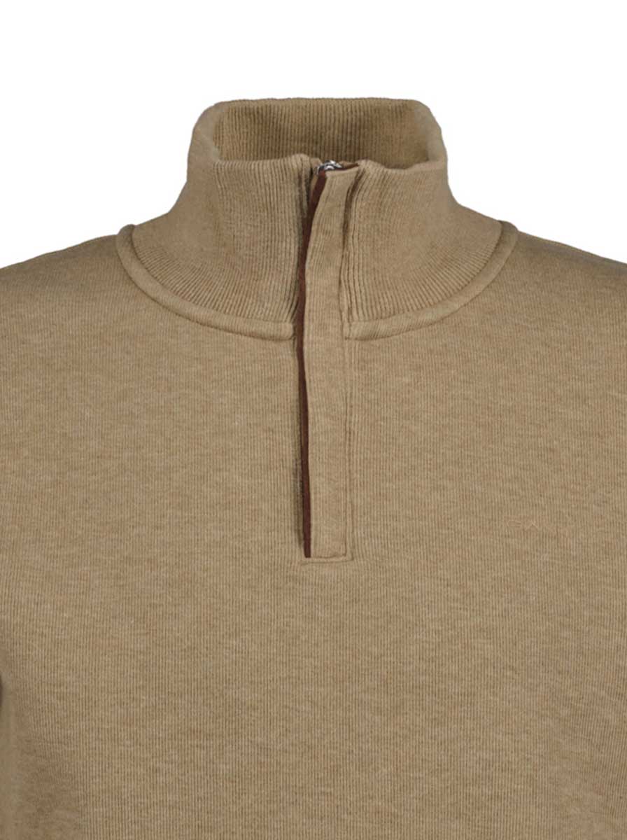 Gant Knitwear & Jumpers Gant - Sacker Rib Half Zip Sweater