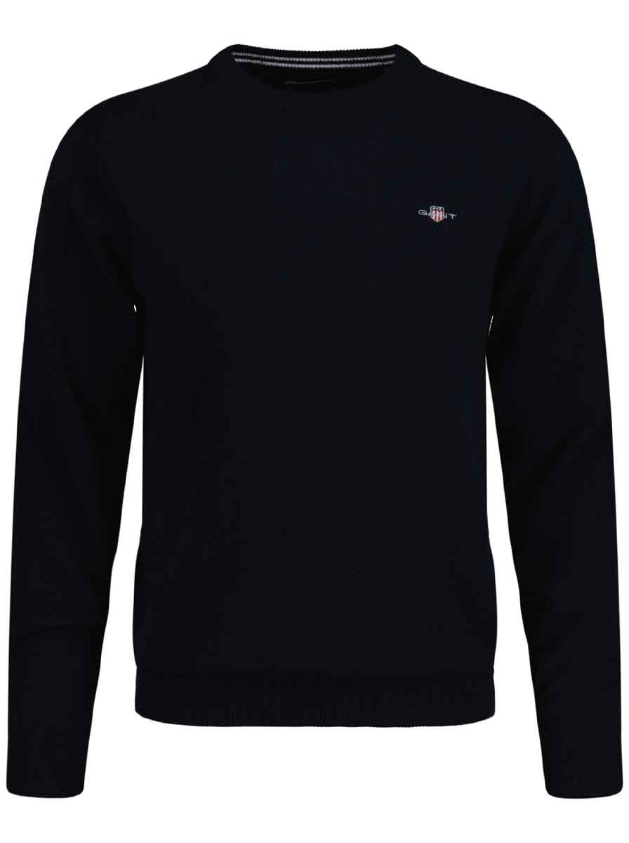Gant Knitwear & Jumpers Gant - Super Fine Lambswool Crew Neck Sweater