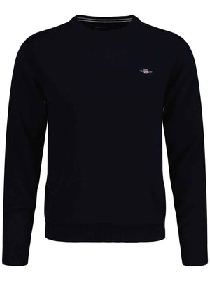 Gant Knitwear & Jumpers Gant - Super Fine Lambswool Crew Neck Sweater