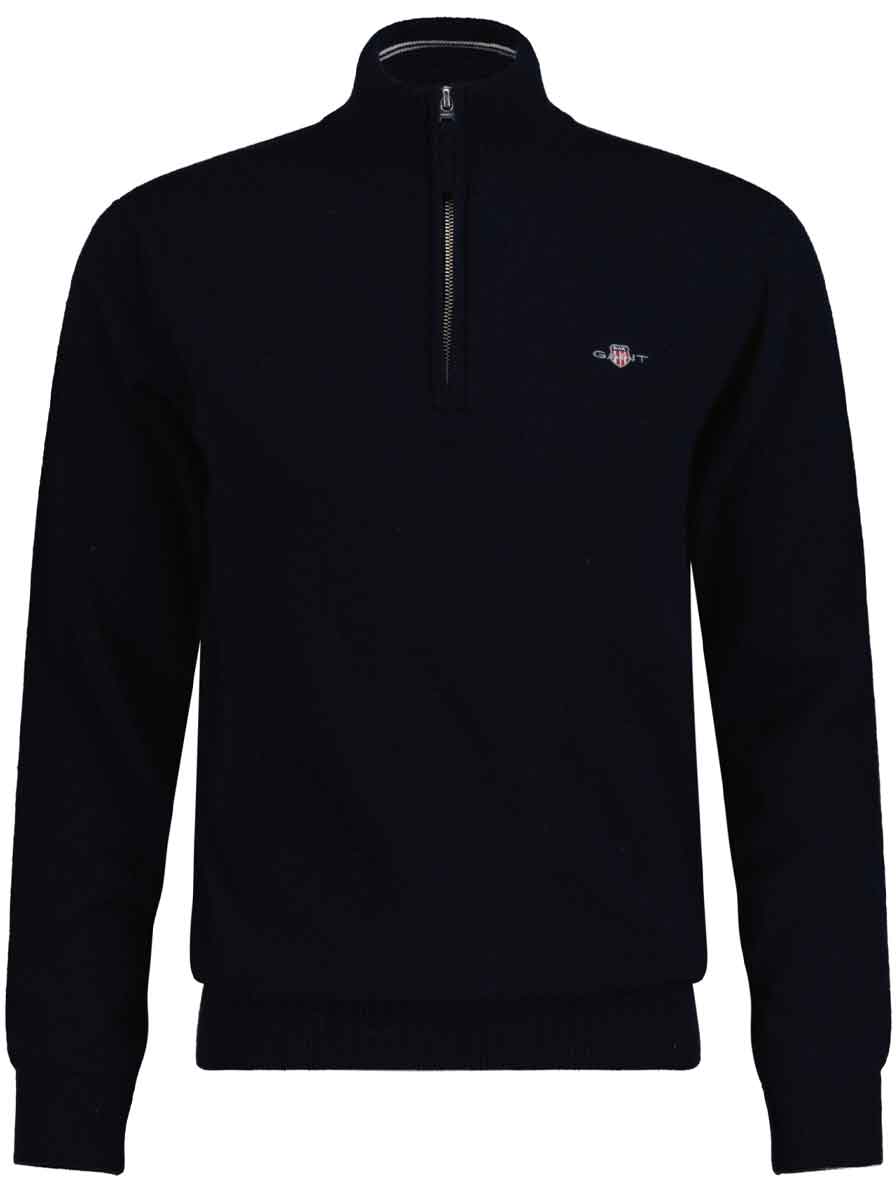 Gant super fine lambswool clearance halfzip sweater