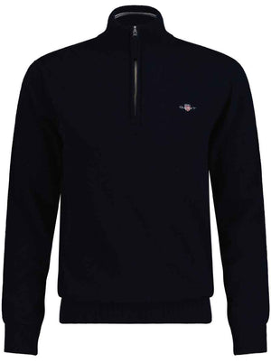 Gant Knitwear & Jumpers Gant - Super Fine Lambswool Half-Zip Sweater 223