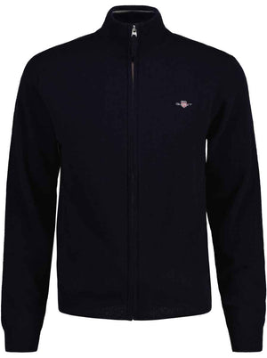 Gant Knitwear & Jumpers Gant - Superfine Lambswool Zip Cardigan