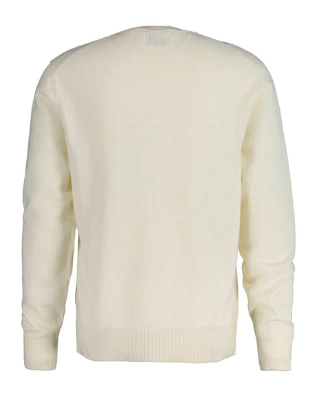 Gant Knitwear & Jumpers Gant - Textured Cotton Crew Neck Sweater