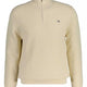 Gant Knitwear & Jumpers Gant - Textured Cotton Half Zip Cream Jumper