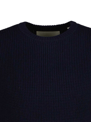 Gant Knitwear & Jumpers Gant - Textured Wool Blend Crew Neck Sweater