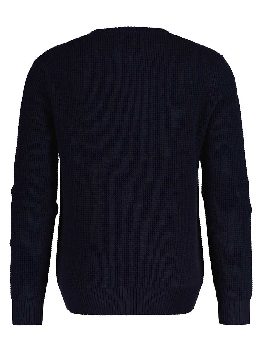 Gant Knitwear & Jumpers Gant - Textured Wool Blend Crew Neck Sweater