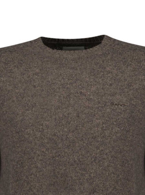 Gant Knitwear & Jumpers Gant - Wool Blend Crew Neck Sweater