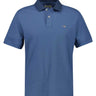 Gant Polo & T-Shirts Gant - Blue Polo Shirt w/ Contrast Collar