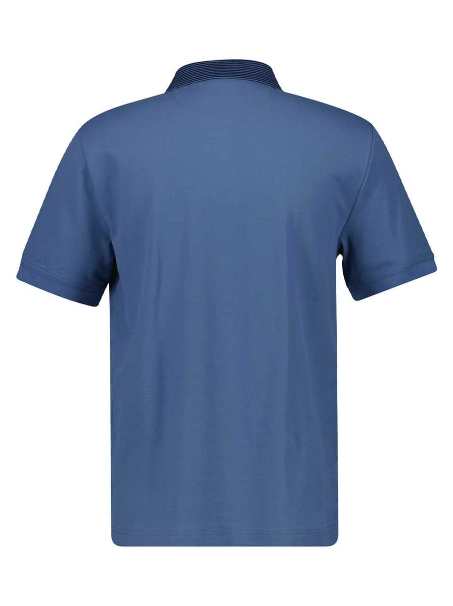 Gant Polo & T-Shirts Gant - Blue Polo Shirt w/ Contrast Collar