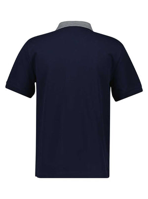 Gant Polo & T-Shirts Gant - Navy Polo Shirt w/ Contrast Collar