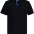 Gant Polo & T-Shirts Gant - Pique Black Polo Shirt w/ Contrast Collar Detail