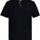 Gant Polo & T-Shirts Gant - Pique Black Polo Shirt w/ Contrast Collar Detail