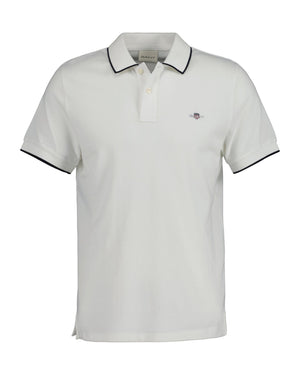 Gant Polo & T-Shirts Gant - Tipped Pique Polo Shirt 124