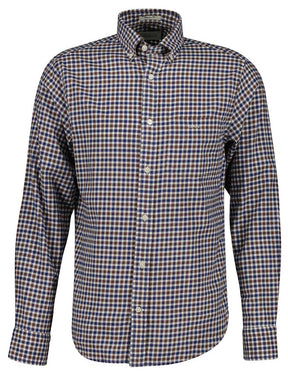 Gant Shirts Gant - Brown Gingham Check Shirt