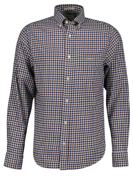 Gant Shirts Gant - Brown Gingham Check Shirt