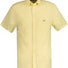 Gant Shirts Gant - Cotton/Linen Yellow Short Sleeve Shirt