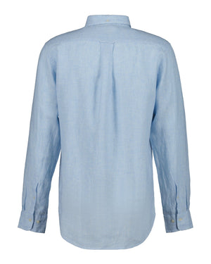 Gant Shirts Gant - Cotton-Linnen Shirt 124