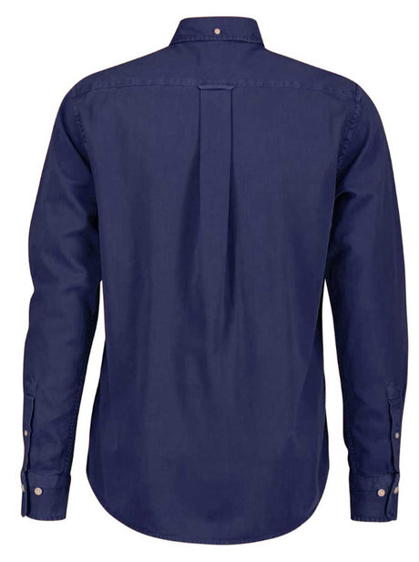 Gant Shirts Gant - Evening Blue Garment-Dyed Twill Shirt