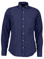Gant Shirts Gant - Evening Blue Garment-Dyed Twill Shirt