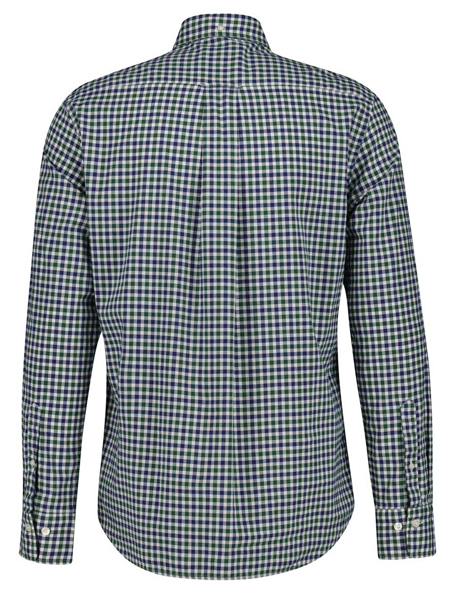 Gant Shirts Gant - Green Gingham Check Shirt
