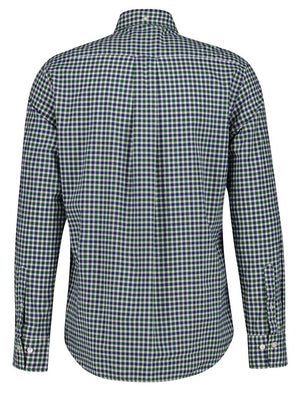 Gant Shirts Gant - Green Gingham Check Shirt