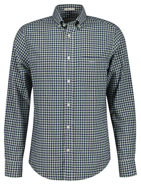 Gant Shirts Gant - Green Gingham Check Shirt