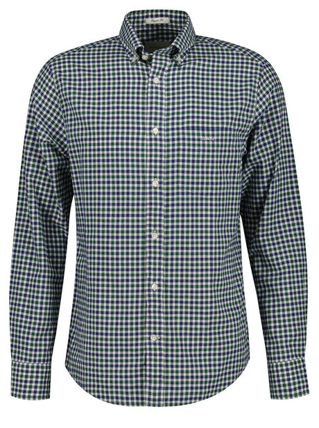 Gant Shirts Gant - Green Gingham Check Shirt