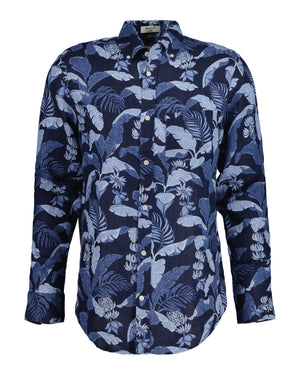 Gant Shirts Gant - Linen Printed Shirt