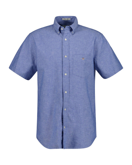 Gant Shirts Gant - Linen Short Sleeve Shirt