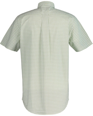 Gant Shirts Gant -Poplin Check Short Sleeve Shirt