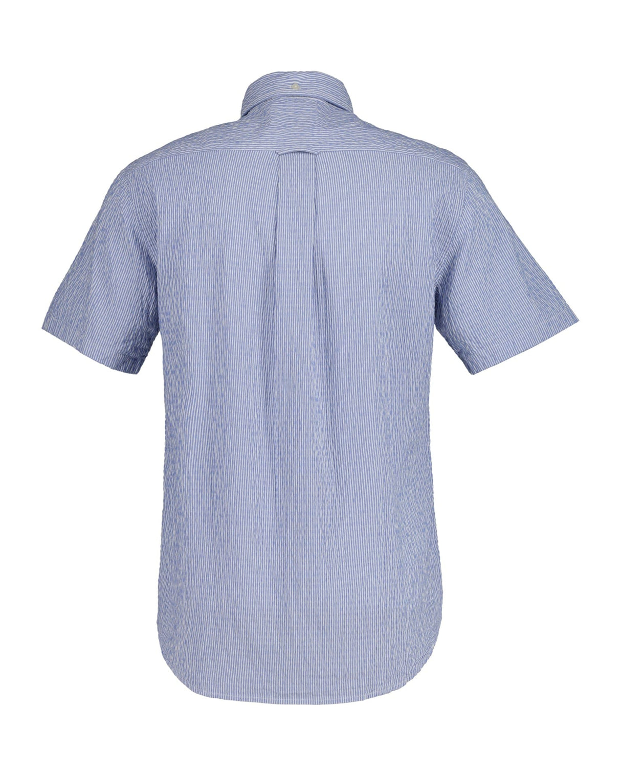 Gant Short Sleeve Shirts Gant - Seersucker Striped Short Sleeve Shirt