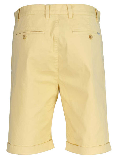 Gant Shorts Gant - Sun Faded Yellow Shorts