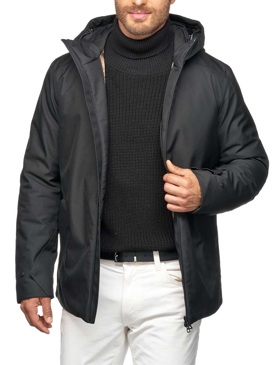 Geox Coats Geox - Black Clintford Abx Parker