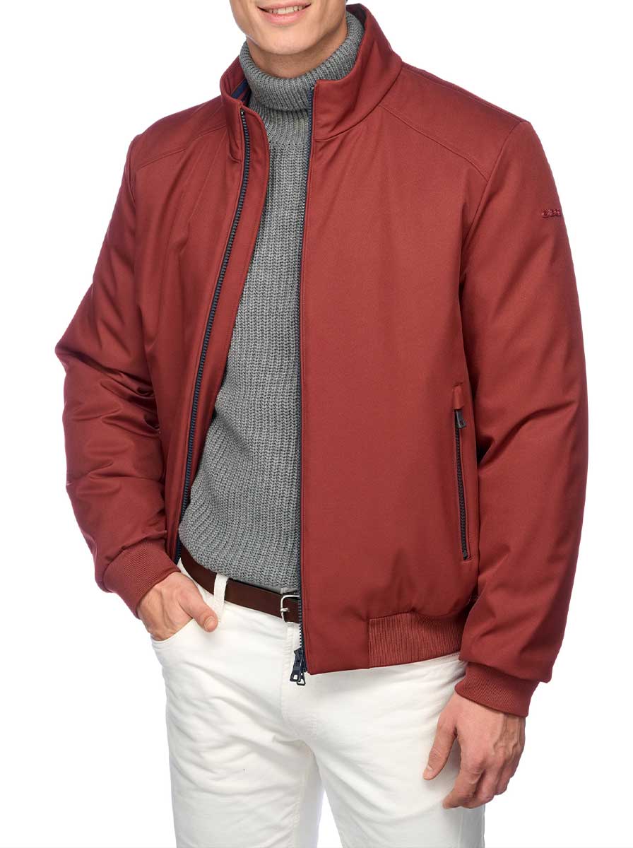 Geox Coats Geox - Merlot Vincit Bomber Jacket