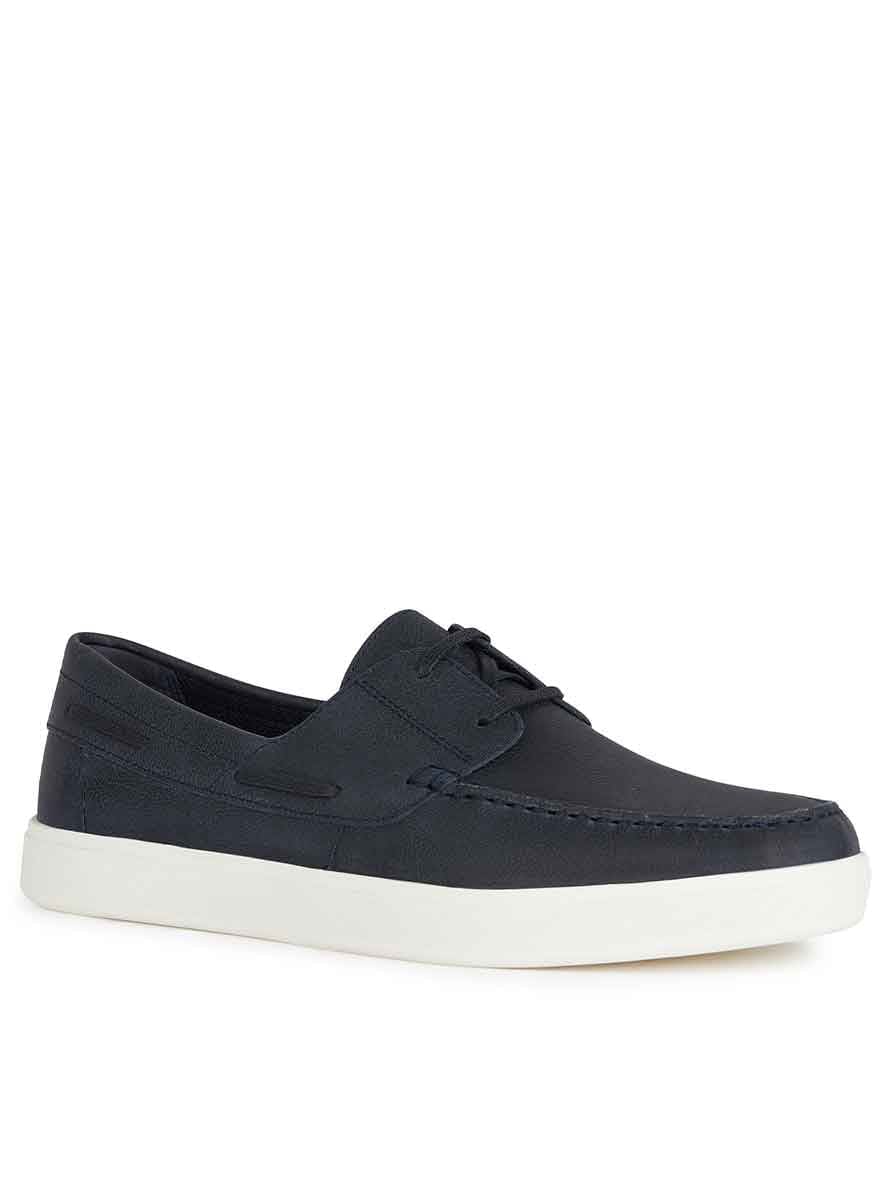 Geox Homme U Avola A Mocassin Respirant Cuir - Chaussures Confortables Quotidiennes