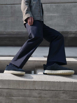 Geox Shoes & Boots Geox - Flextride Plus Fast-in Navy Suede Sneaker