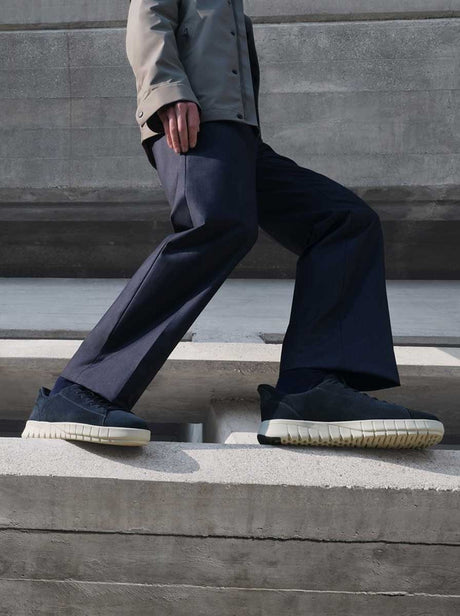 Geox Shoes & Boots Geox - Flextride Plus Fast-in Navy Suede Sneaker