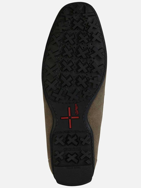 Geox Shoes & Boots Geox - Kosmopolis Taupe Suede Loafer