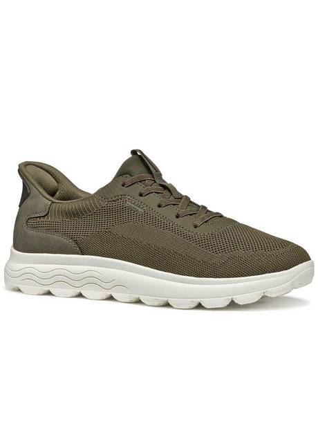 Geox Shoes & Boots Geox - Spherica™ Military Green Fast-in Sneaker