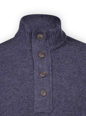 Gran Sasso Knitwear & Jumpers Gran Sasso - Button Closing Quarter Zip