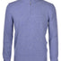 Gran Sasso Knitwear & Jumpers Gran Sasso - Cashmere/Wool 1/4 Zip Blue Jumper
